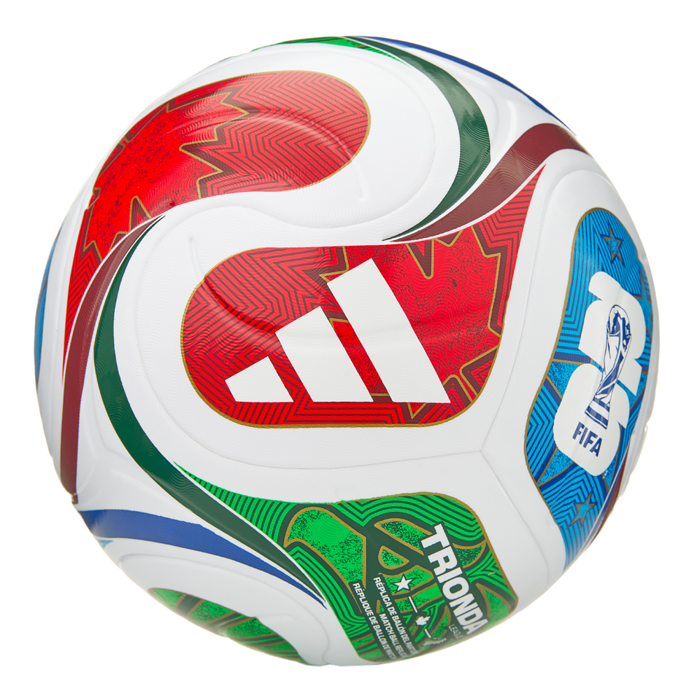 Мяч футб. ADIDAS WC26 Trionda League BOX, JD8045, р.5, 4пан, FIFA Quality,ТПУ, термосш, мультиколор