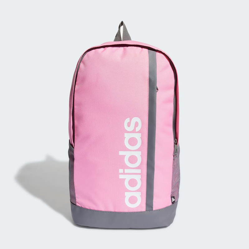 Рюкзак спорт. ADIDAS Linear Essentials Logo HM9110, полиэстер, розово-серый