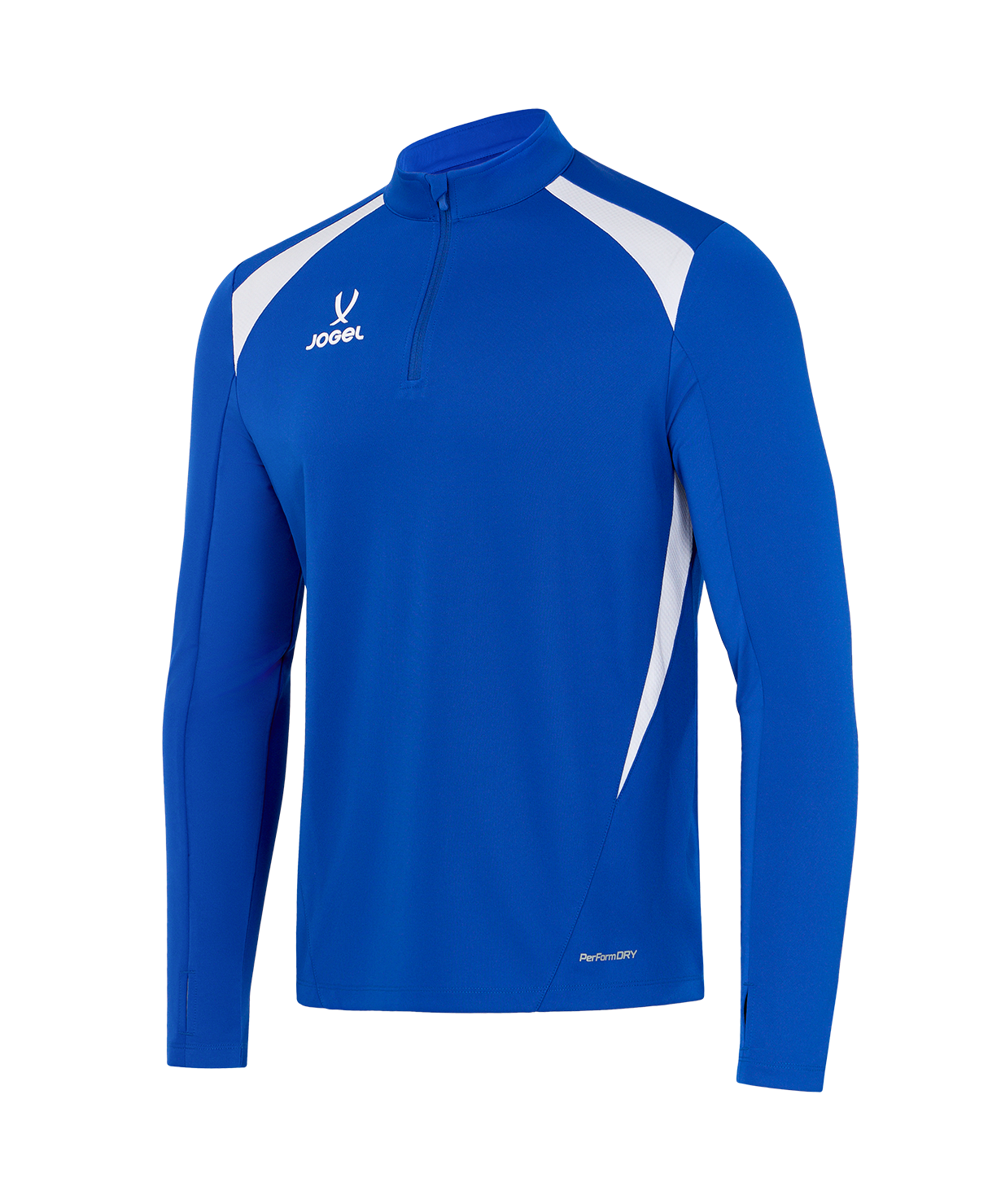 Джемпер тренировочный JOGEL DIVISION PerFormDRY Training 1/4 Zip Top, синий