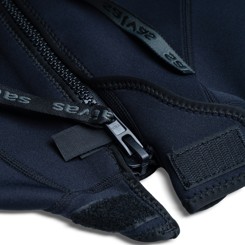 Гидрокостюм для плавания Salvas Shorty Adult, MS003-48, р.S, неопрен, чёрно-синий