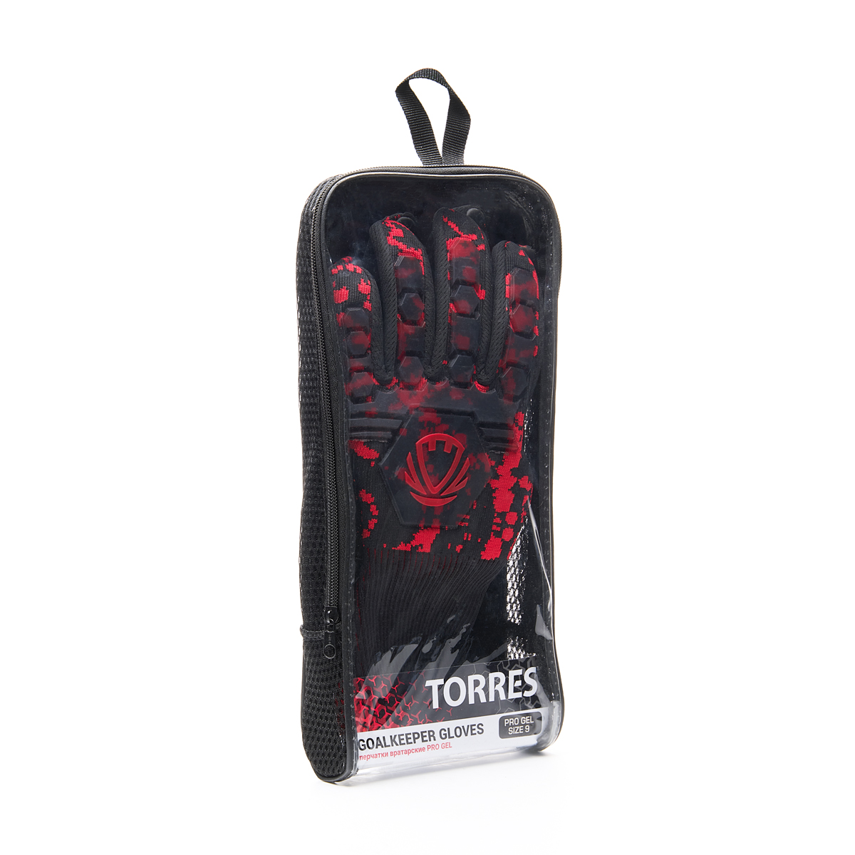 СЦ*Перчатки врат. TORRES Pro Gel, FG0523101-10, р.10, 2,5 мм латекс, трикотаж, удл.манж., черно-кра
