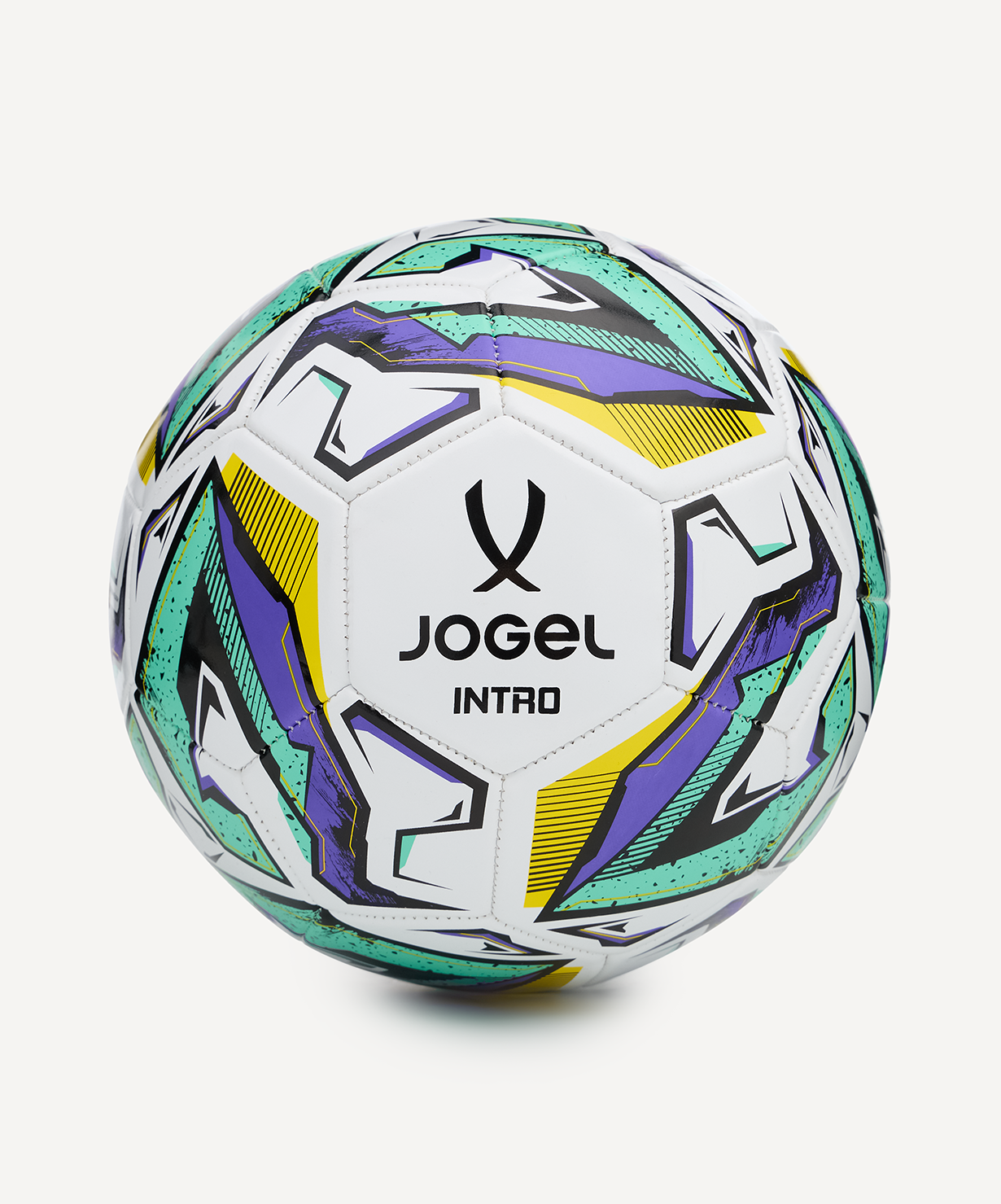 Мяч футбольный JOGEL Intro №4, белый