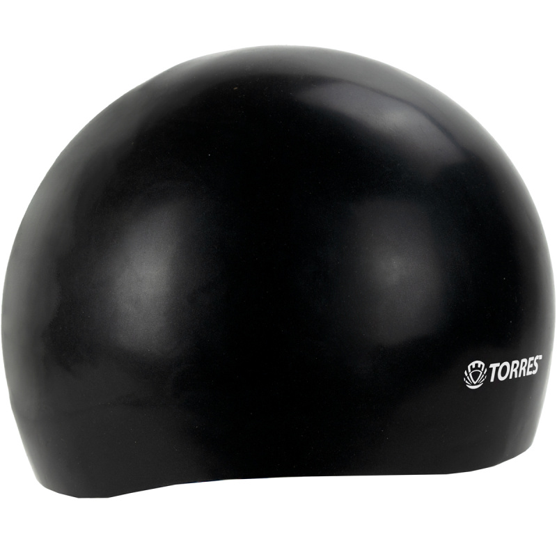 Шапочка для плав. TORRES Pro, SW-12205BK, черный, силикон
