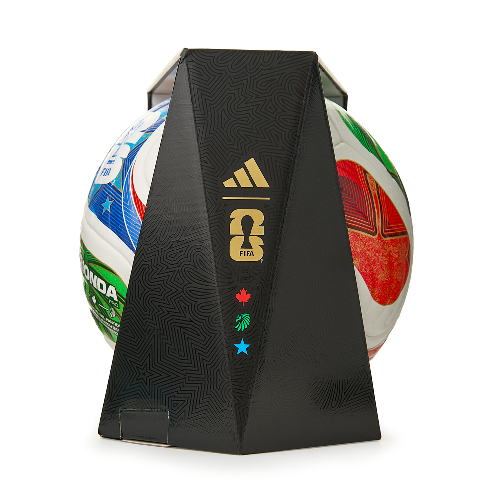 Мяч футб. ADIDAS WC26 Trionda PRO, JD8021, р.5, FIFA Quality Pro, 4 пан, ПУ, термосш, мультиколор