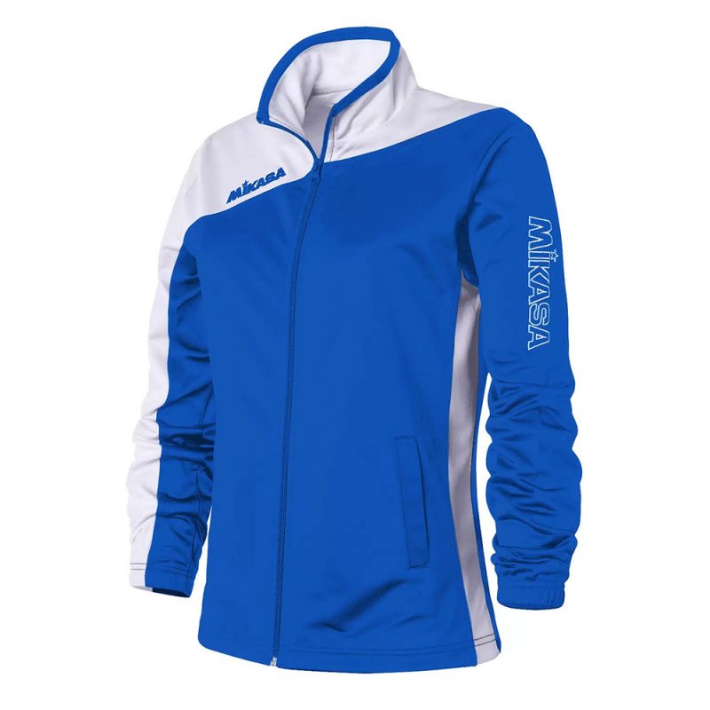 Куртка от костюма жен. MIKASA MT636-025-XL, р.XL, 100% полиэстер, синий