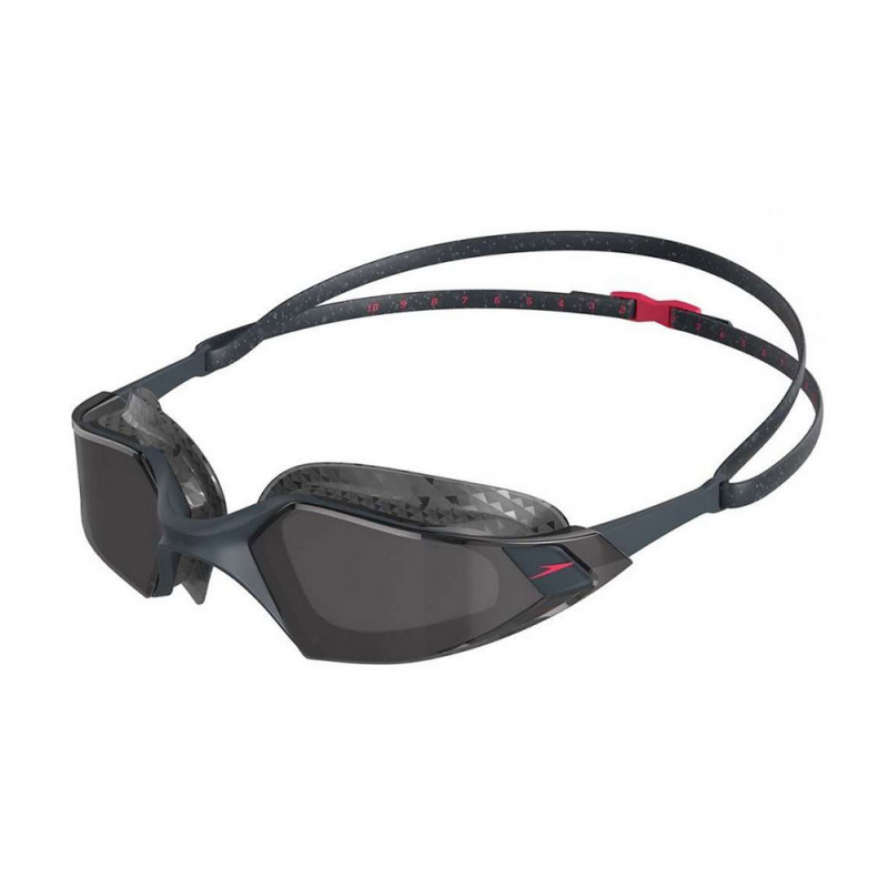 Очки для плав. SPEEDO Aquapulse Pro, 8-12264D640, ДЫМЧАТЫЕ линзы, черн. опр.