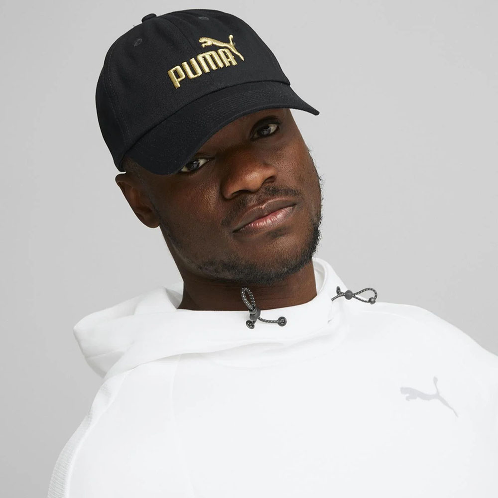Бейсболка спорт. PUMA Ess No.1 02435701, 100% хлопок, черный