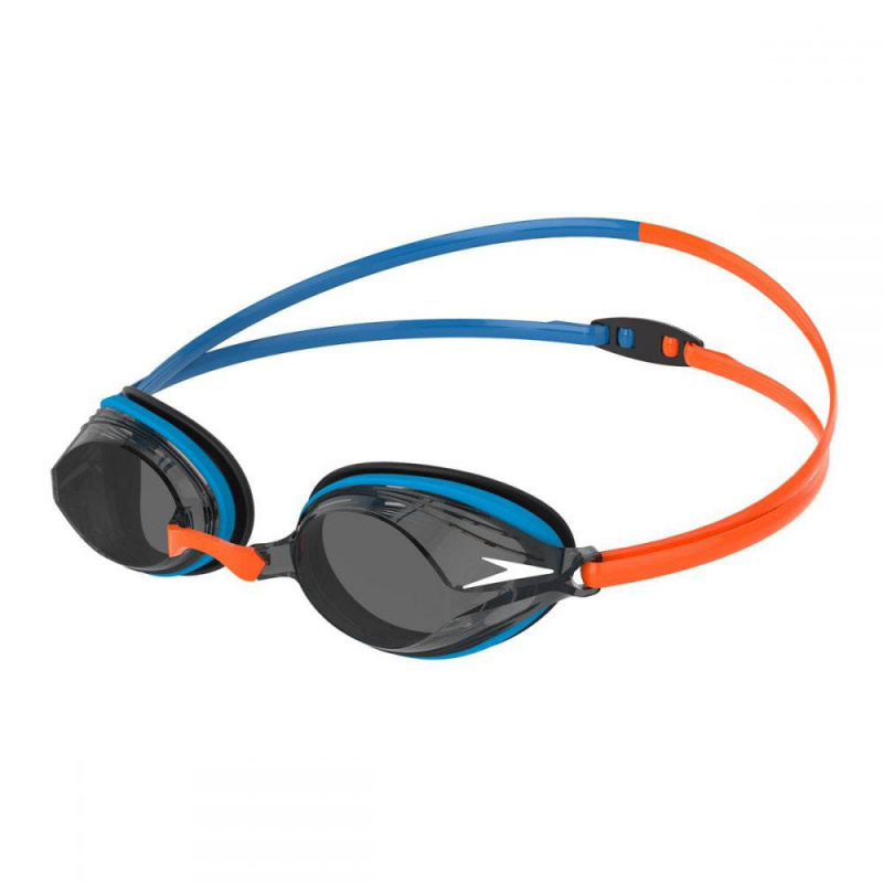 Очки для плав. SPEEDO Vengeance, 8-11322G792, ДЫМЧАТЫЕ линзы, синяя оправа
