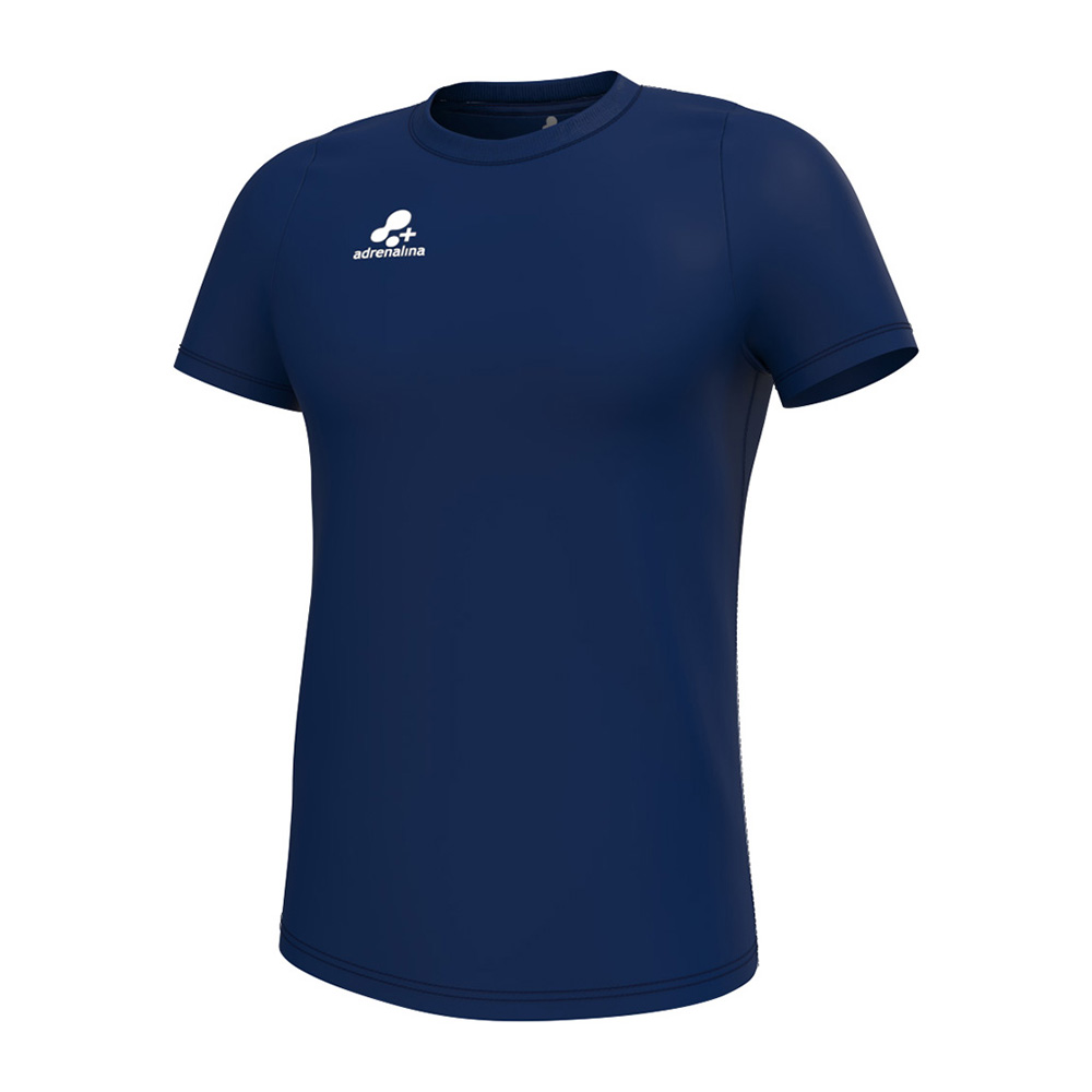 Футболка тренир. +ADRENALINA Arka 1515-036-2XL, р.2XL, полиэстер, хлопок, вискоза,  темно-синий