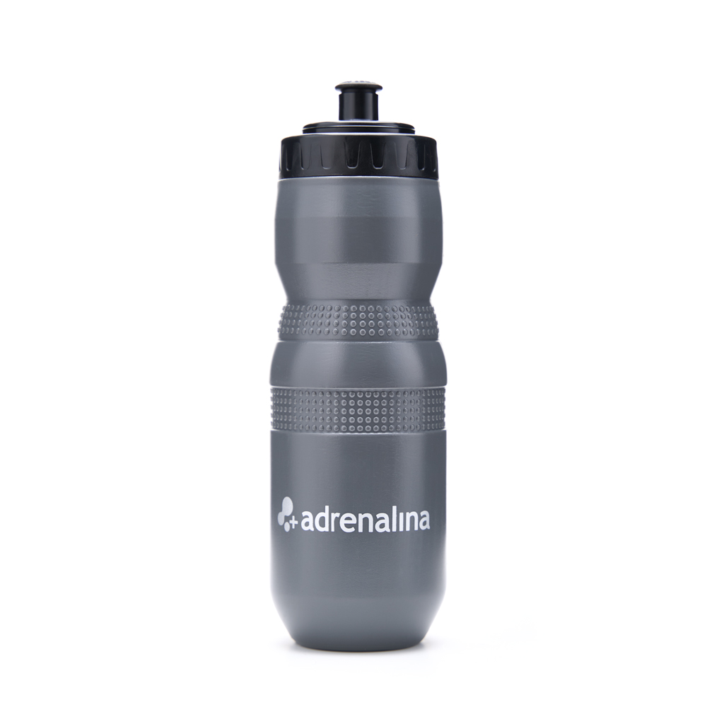 Бутылка для воды ADRENALINA WB80041, 700мл, пластик, серая