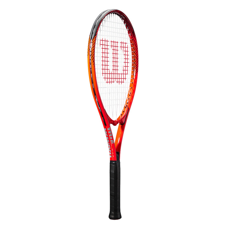 Ракетка б/т Wilson Pro Staff Precision XL 110 Gr1, WR171410U1, алюминий, со струнами, красно-черный