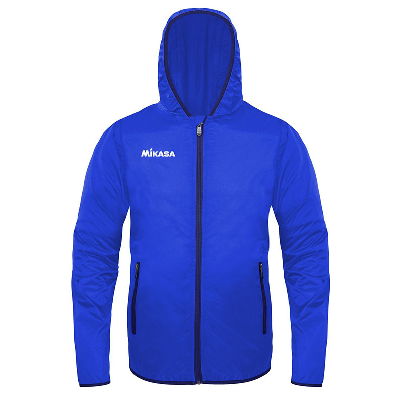 Куртка-ветровка MIKASA MT911-0100-XL, р. XL, 100% нейлон, синий