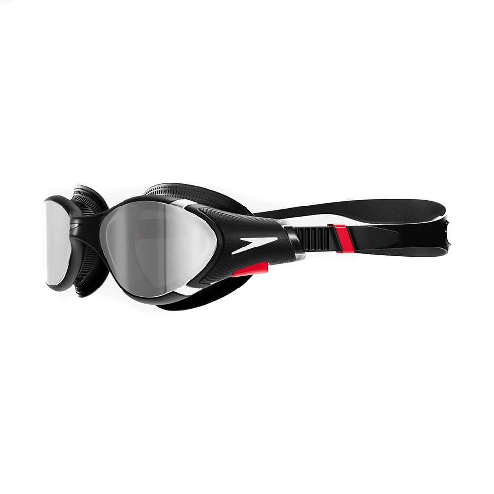 Очки для плав. SPEEDO Biofuse 2.0 Mirror 8-002331A273, ЗЕРКАЛЬНЫЕ линзы, черная оправа