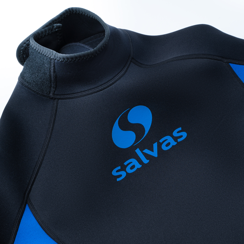Гидрокостюм для плавания Salvas Iceman, MS0071-XL, р. XL, неопрен, чёрно-синий