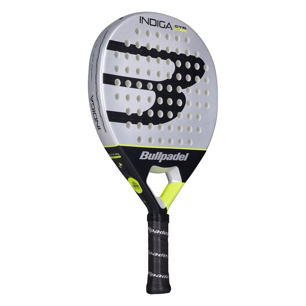 Ракетка для падела BULLPADEL Indiga Control 26, 494417, для начинающих, карбон ,серо-черный