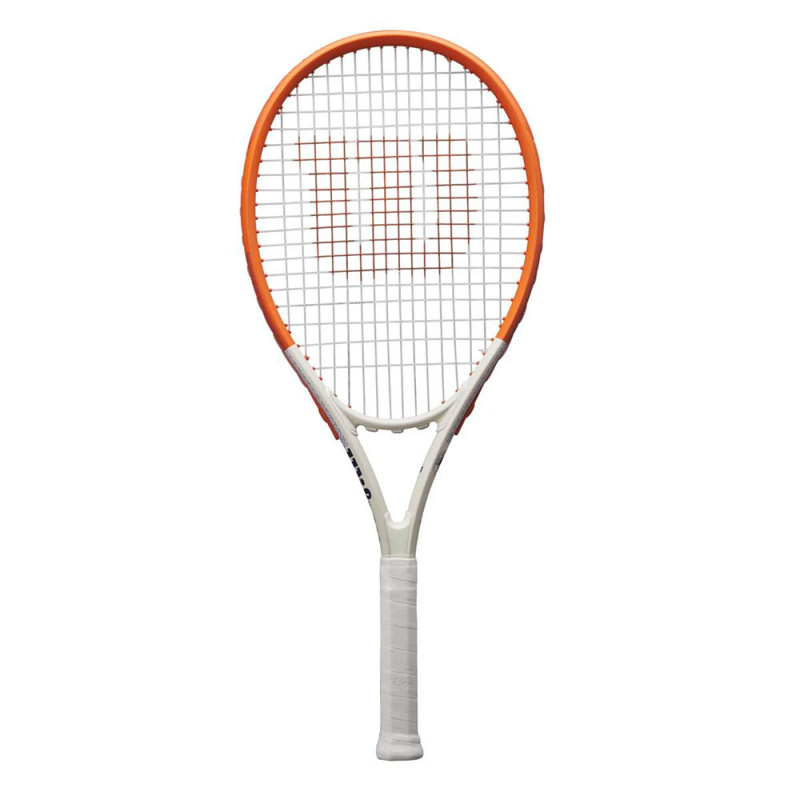 Ракетка б/т Wilson Roland Garros Elite Gr3, WR168410U3, алюм, со струнами, оранжево-бежевый
