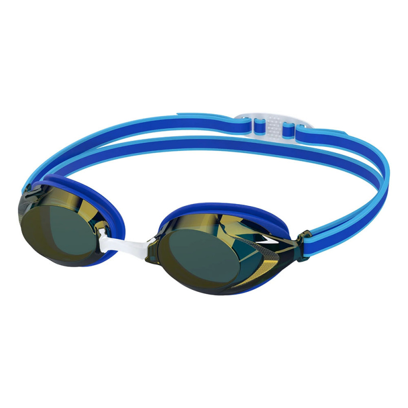 Очки для плав. детск. SPEEDO Vanquisher 3.0 Mirror Jr, 8-00475115334, WA Appr. ЗЕРКАЛЬ, линзы, синий