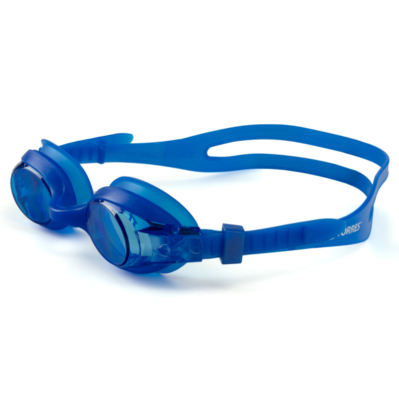 Очки детские для плав.TORRES Splash Kids, SW-32207BL,син.линзы, син.оправа, раздв. регул. ремешок