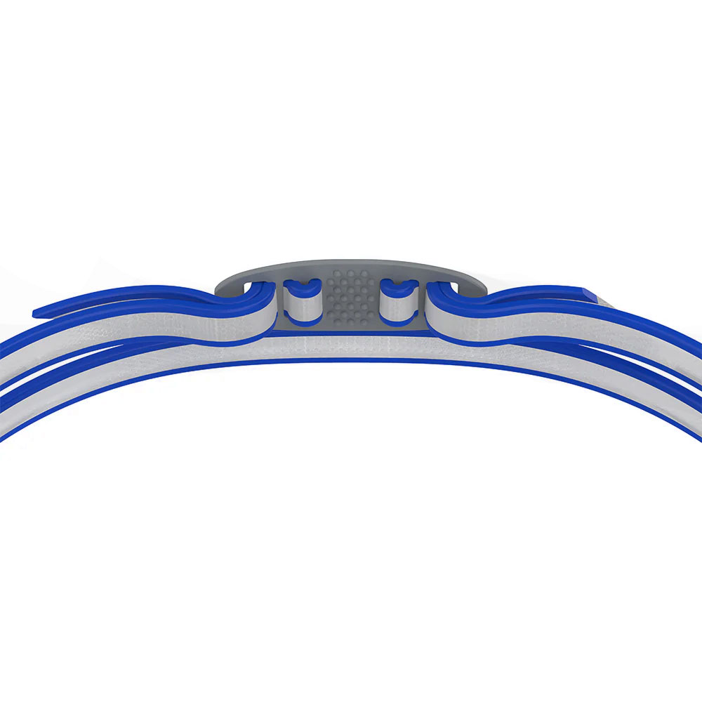 Очки для плав. детск. SPEEDO Vanquisher 3.0 Jr, 8-00475210729, СИНИЕ линзы, белая опр