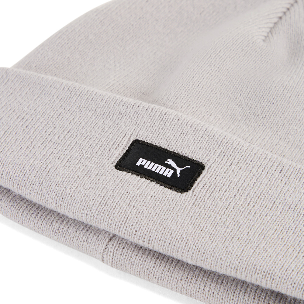Шапка PUMA ESS Mid Crown Beanie, 02640005, 100% акрил, серый