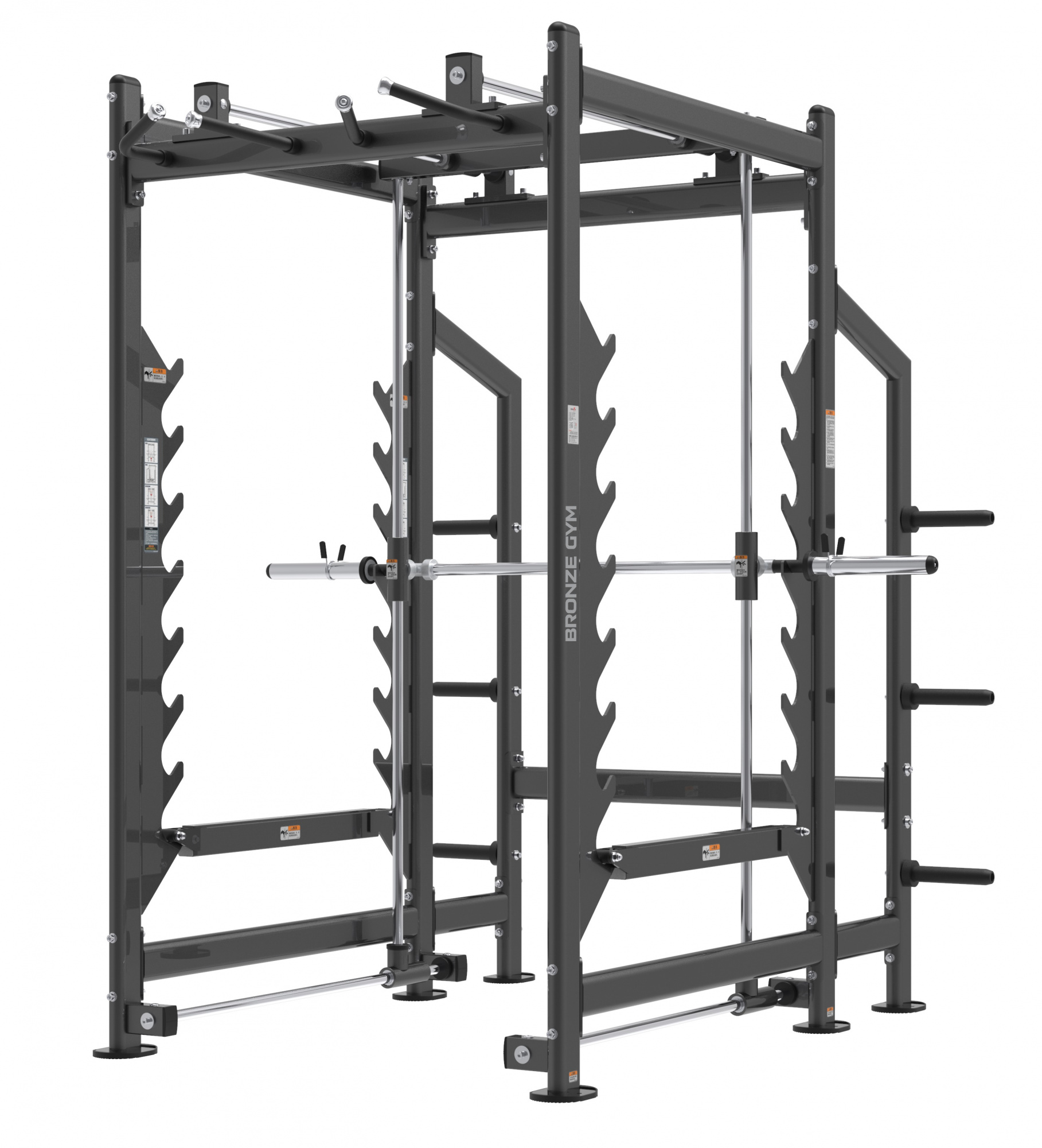 BRONZE GYM PL-1722 Силовая рама с машиной Смита